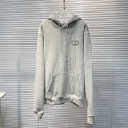 Navy Cotton Plain Pullover - Men's