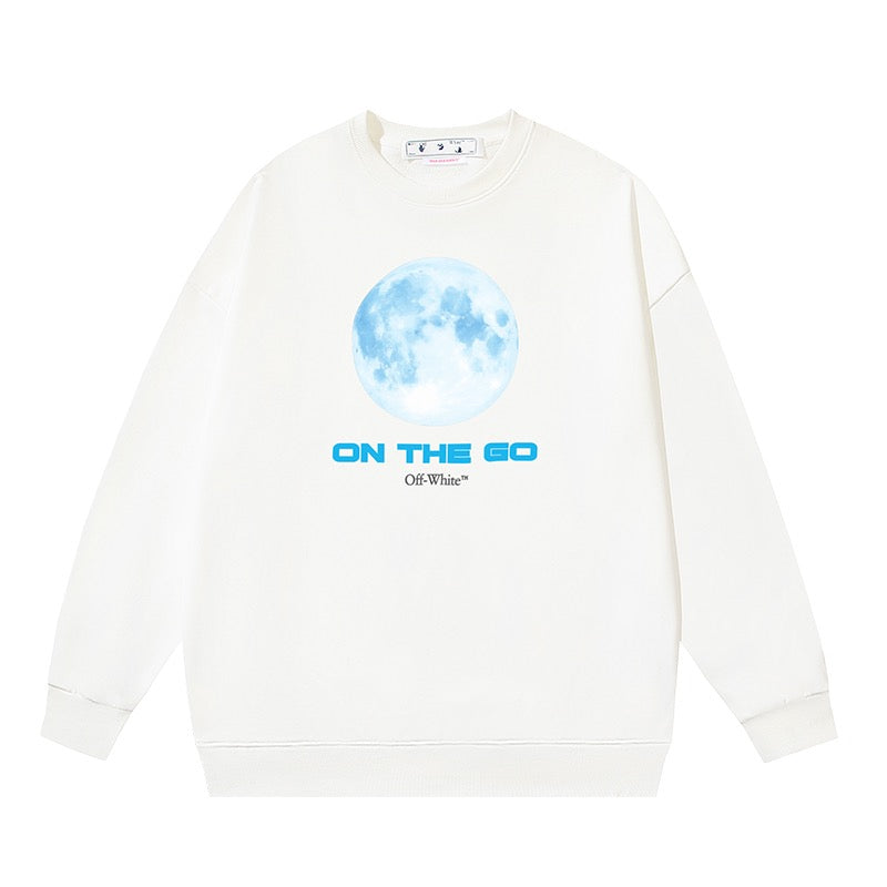 Moon On The Go Print Sweatshirt - Men's