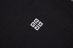 Black Cotton Lightning Print Long-Sleeve - Men's