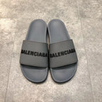 Grey with Black Logo Slides