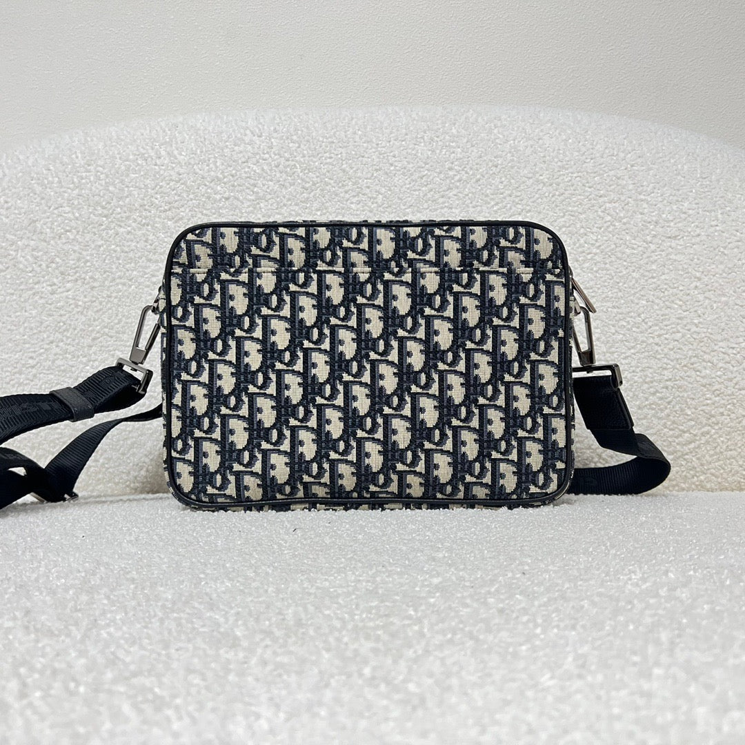 Black and Grey Crossbody Bag