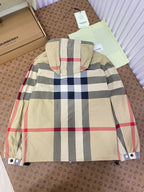Check Hooded Sweatshirt - Men's