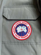 Black and White Parka - Men's