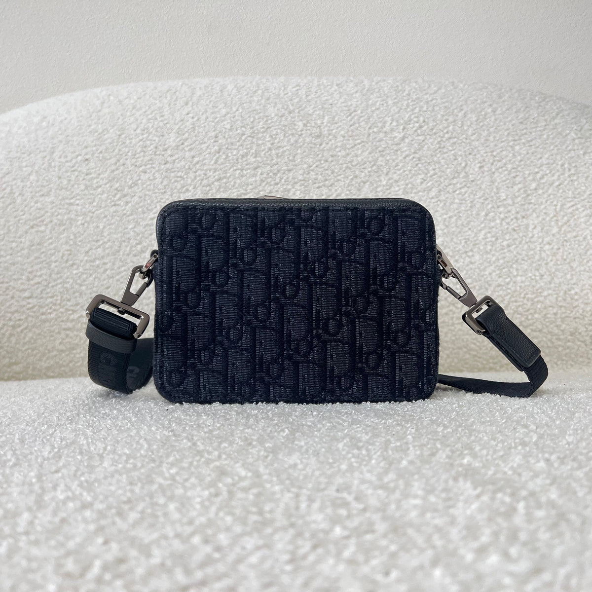 Black and Grey Crossbody Bag