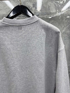 Black and White Sweatshirt - Men's
