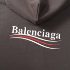 Blue Cotton Logo Pullover - Men's