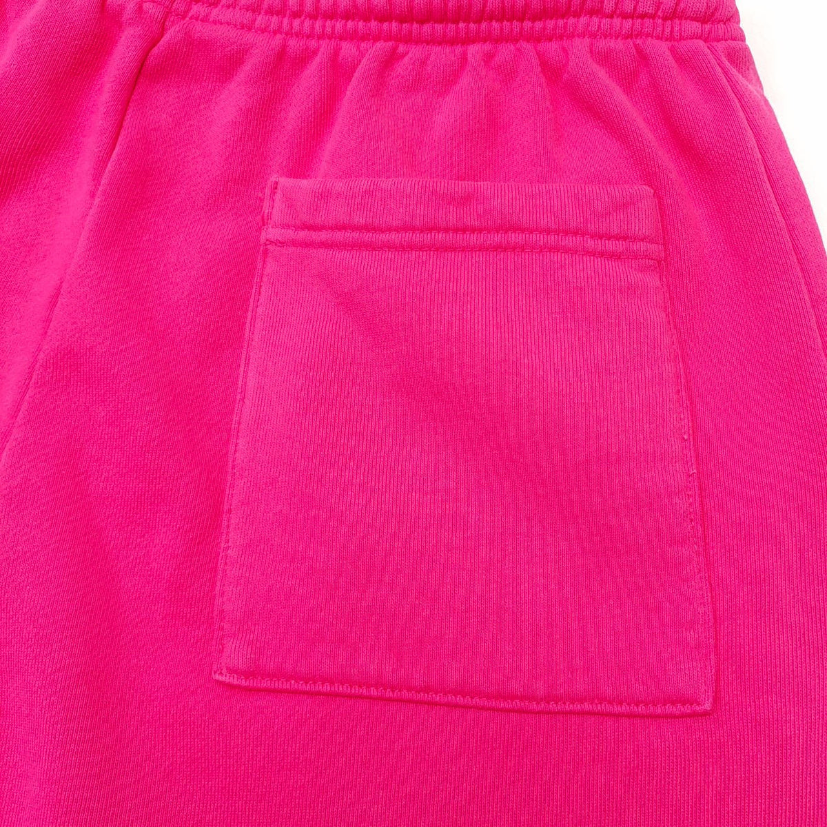 Pink Cotton Graphic Joggers - Men's