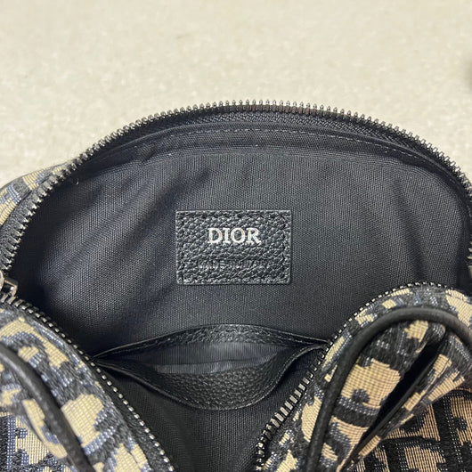 Black and Grey Crossbody Bag