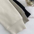 Navy Cotton Numeral Print Pullover - Men's