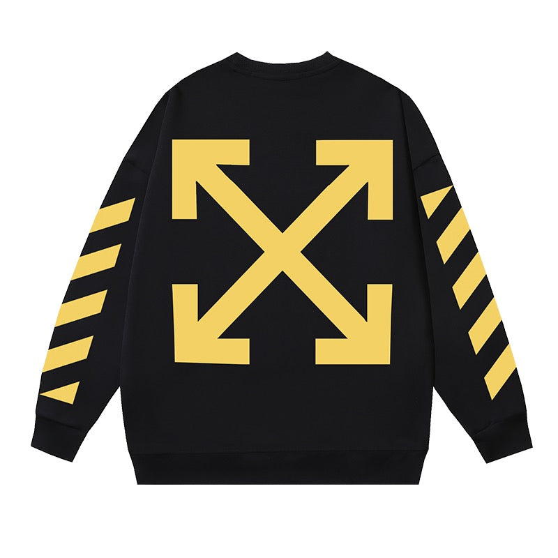 Caravaggio Yellow Arrows Sweatshirt - Men's