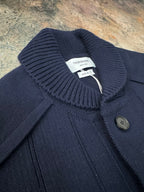 Shawl Collar Cardigan Grey - Men's