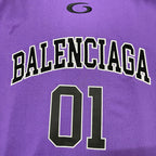 Black Jersey Numeral Short-Sleeve - Men's