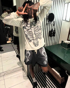Black and White T-Shirt - Men's