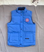 Black Nylon Arm Patch Gilet - Men's