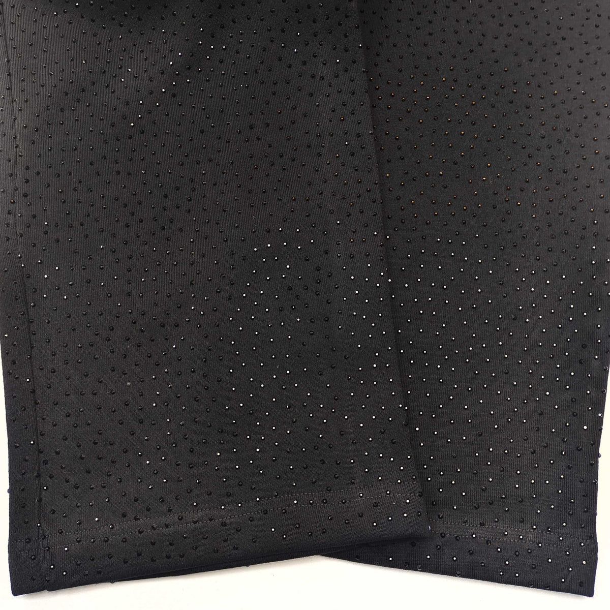 Black Cotton Graphic Wide-Leg - Men's