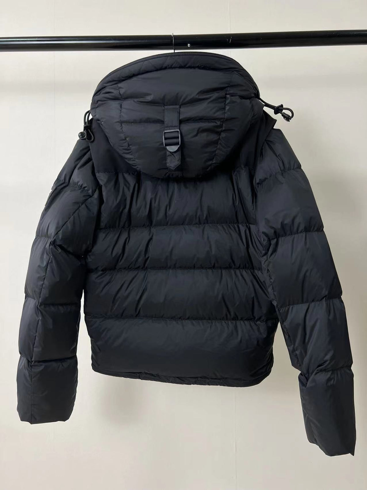 Black Puffer Jacket - Men's