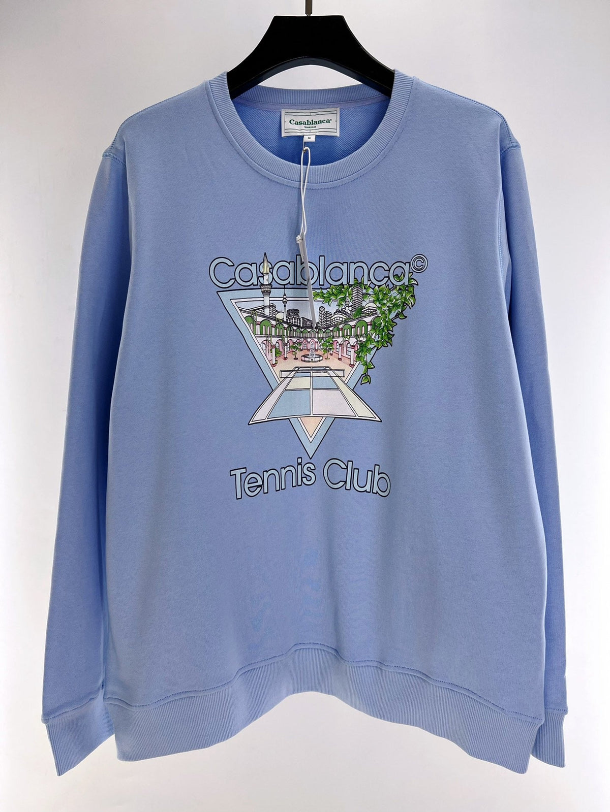 Blue Cotton Club Graphic Crewneck - Men's