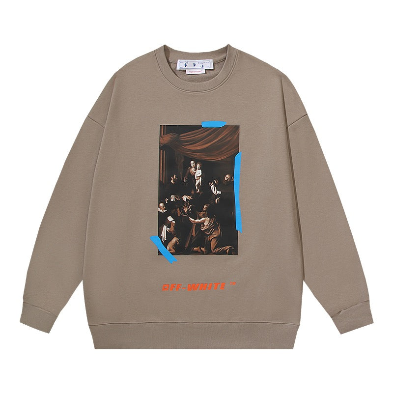 Caravaggio Print Sweatshirt - Men's