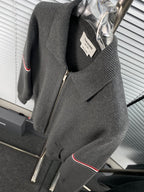 RWB Stripe Cardigan Navy - Men's