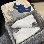 Oversized All White Sneakers