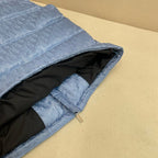 Blue Nylon Quilted Gilet - Men's