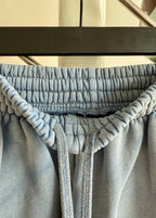 Grey Denim Elasticated Wide-Leg - Men's