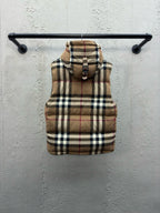 Vintage Check Hooded Jacket - Men's