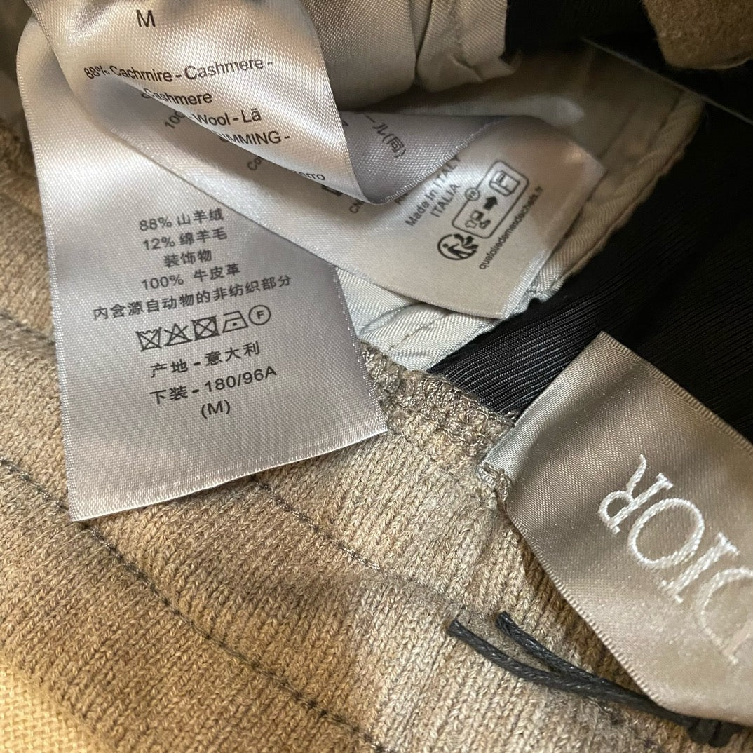 Grey Cotton Plain Joggers - Men's