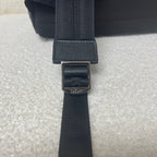 Classic Oblique Black Backpack