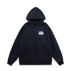 Blue Patch Logo Hoodie - Men's