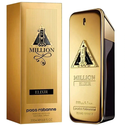 1 Million Elixir 6.7 oz EDP for men – 1 Million Elixir by Paco Rabanne is a Woody Aromatic fragrance for men – LUX VERSE Luxury Designer Fashion Outlet