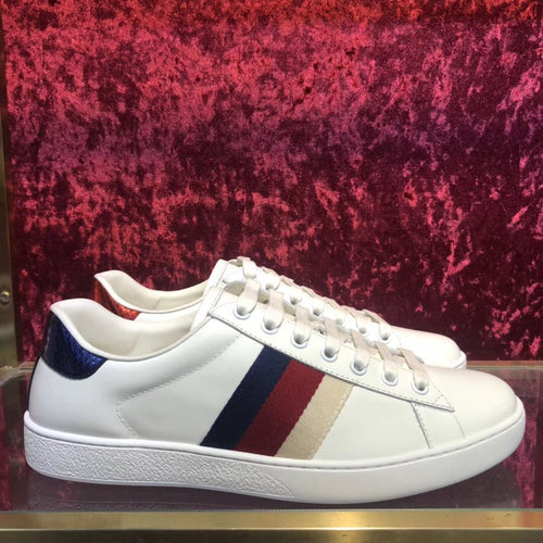Ace Blue Web Sneakers - Men's