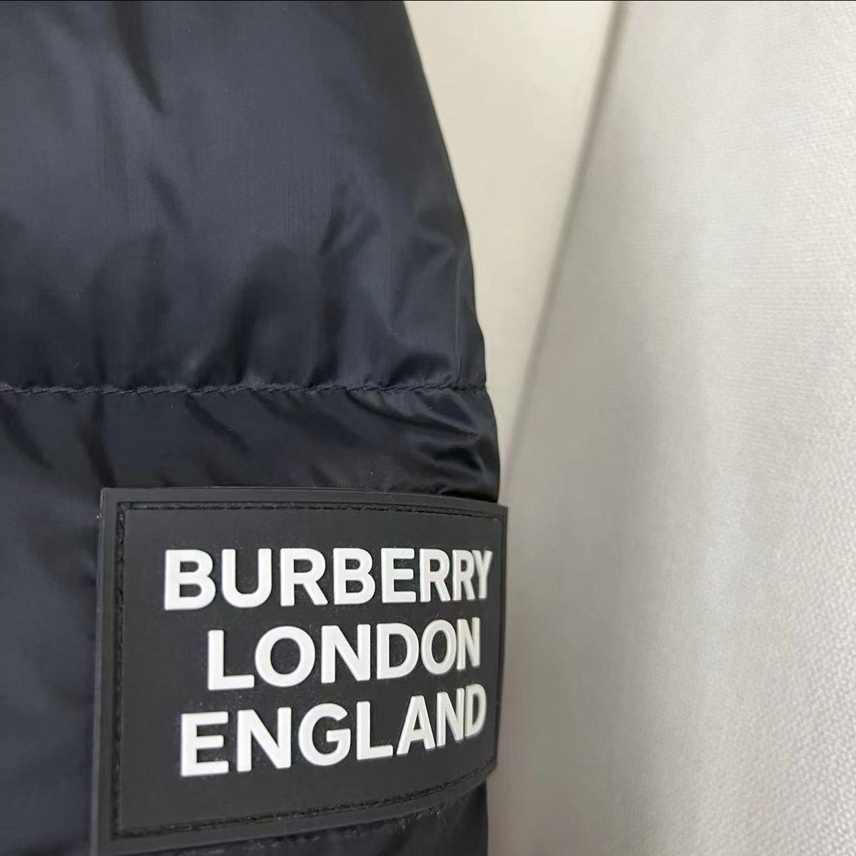 Black Puffer Jacket - Men's