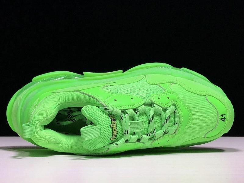 Triple S Neon Green Sneakers