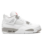 White Oreo – the Air Jordan 4 Retro White Oreo features a white leather and mesh upper with hits – LUX VERSE Luxury Designer Fashion Outlet