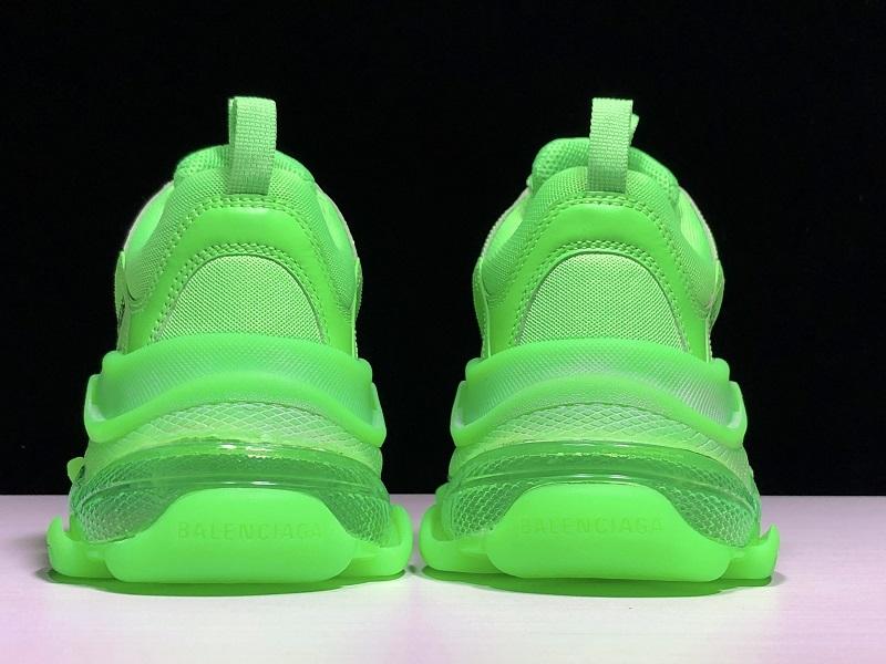 Triple S Neon Green Sneakers