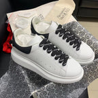Oversized Black Tab Sneakers