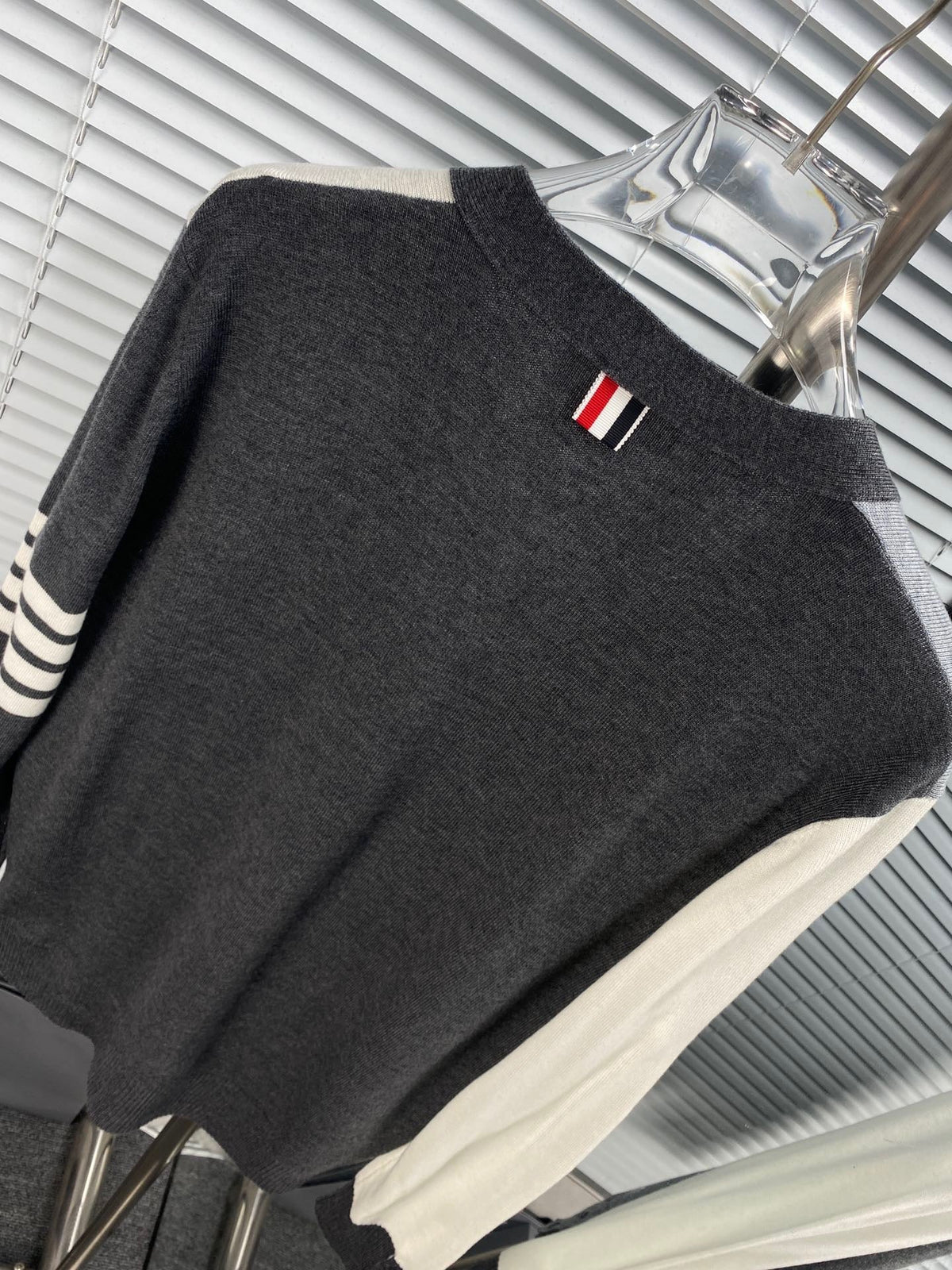 4-Bar Colourblock Cardigan - Men's