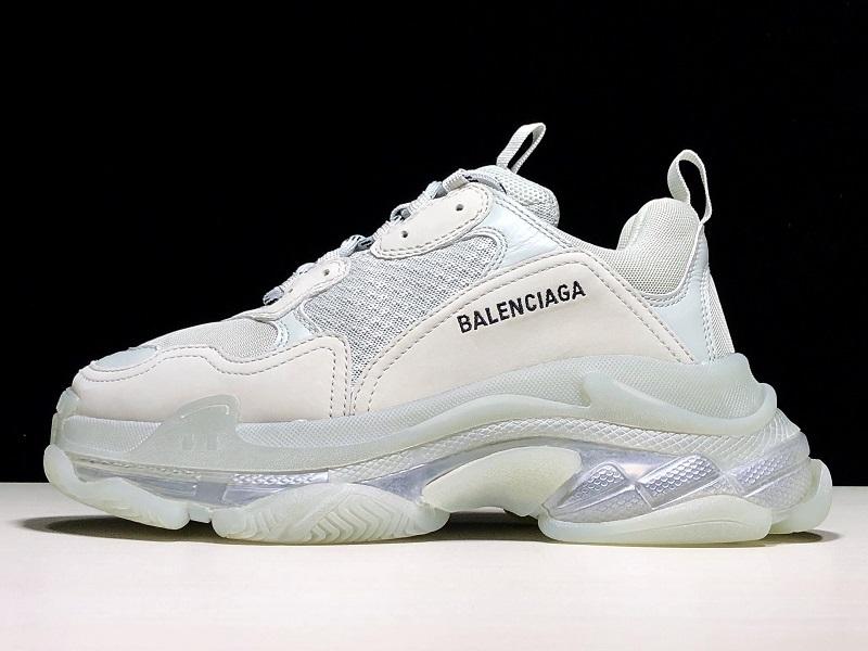 Triple S White Translucent Sneakers