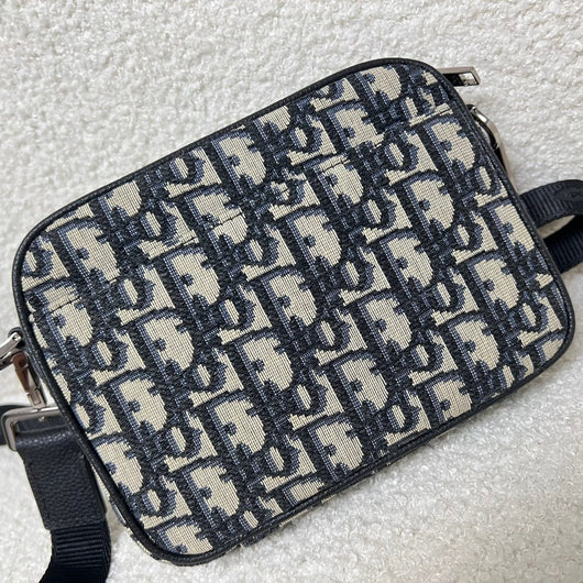 Black and Grey Crossbody Bag
