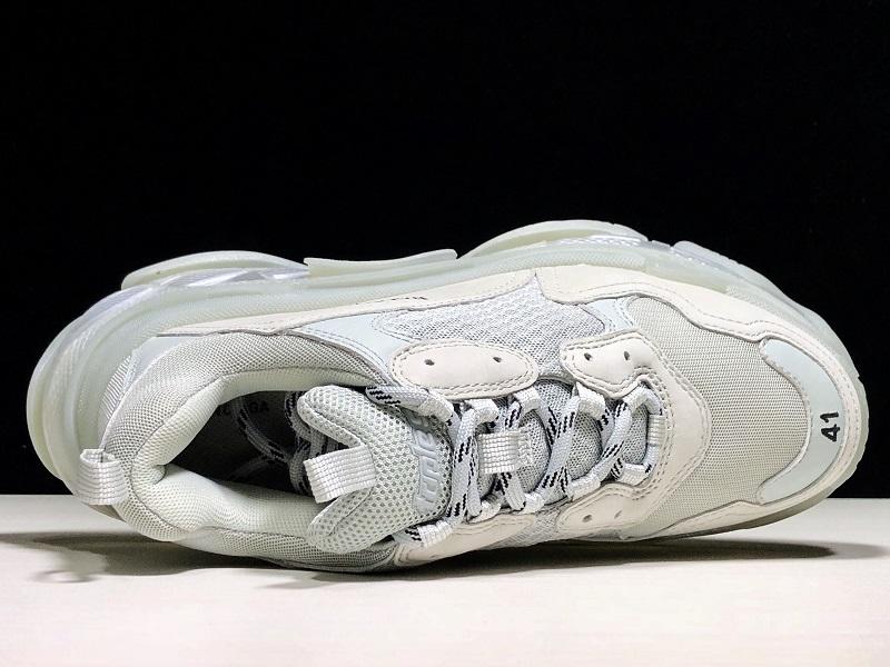 Triple S White Translucent Sneakers