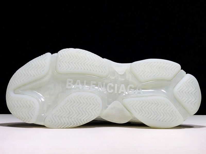 Triple S White Translucent Sneakers