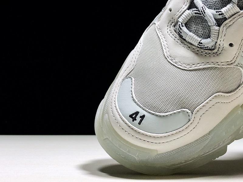 Triple S White Translucent Sneakers