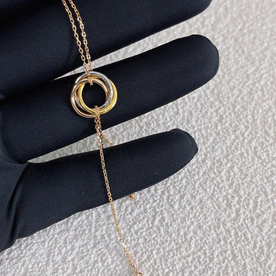 TRINITI BRACELET GOLD SILVER ROSE GOLD DIAMONDS