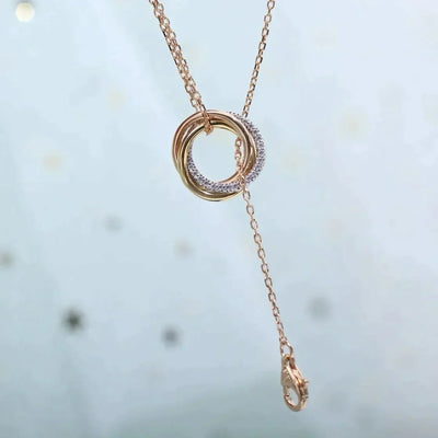 TRINITI BRACELET GOLD SILVER ROSE GOLD DIAMONDS