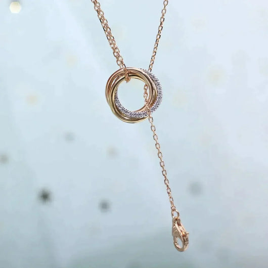 TRINITI BRACELET GOLD SILVER ROSE GOLD DIAMONDS