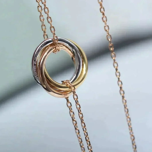 TRINITI BRACELET GOLD SILVER ROSE GOLD DIAMONDS