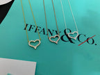 Large Diamond Heart Necklace – LUX VERSE Luxury Designer Fashion Outlet