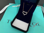 Large Diamond Heart Necklace – LUX VERSE Luxury Designer Fashion Outlet