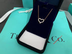 Large Diamond Heart Necklace – LUX VERSE Luxury Designer Fashion Outlet